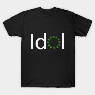 Idol creative text design T-Shirt